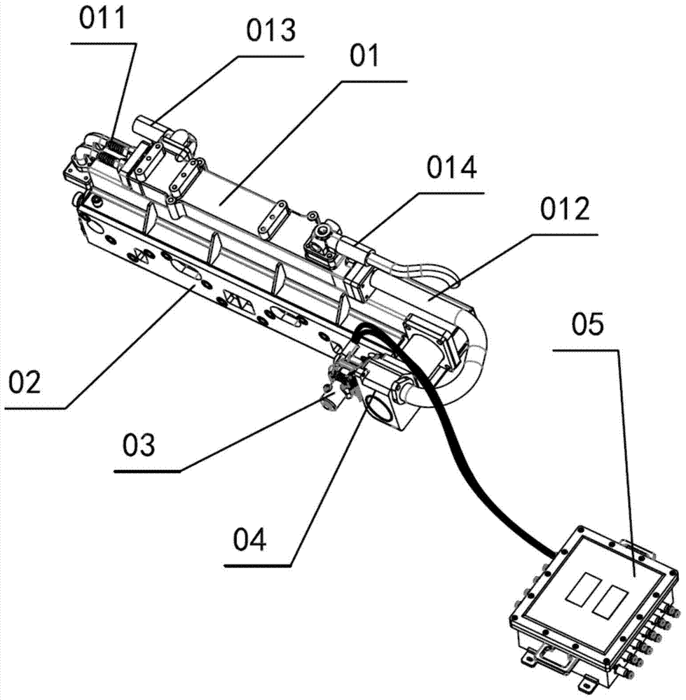 A mining explosion-proof electronic control egr system