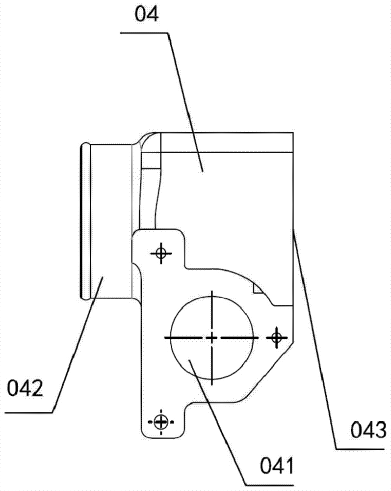 A mining explosion-proof electronic control egr system