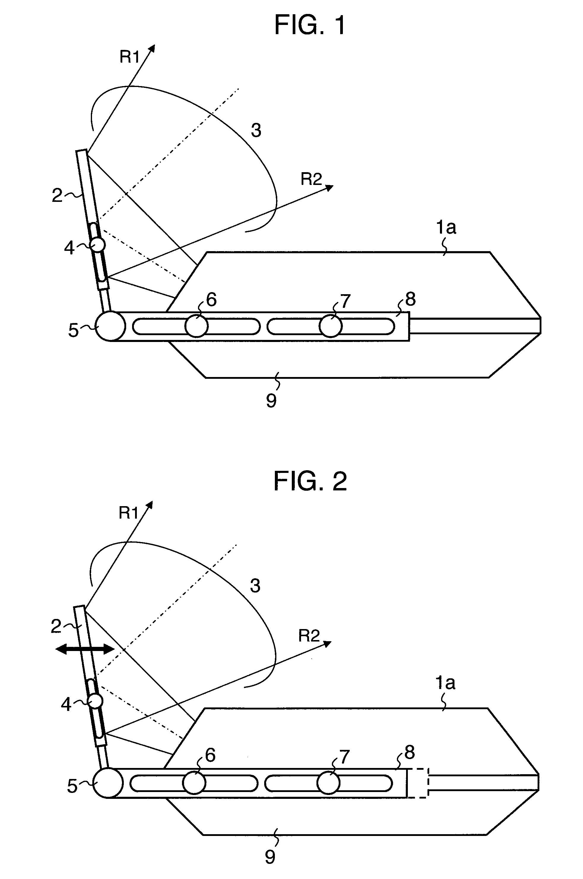 Oblique projection optical system and projection type display apparatus using the same
