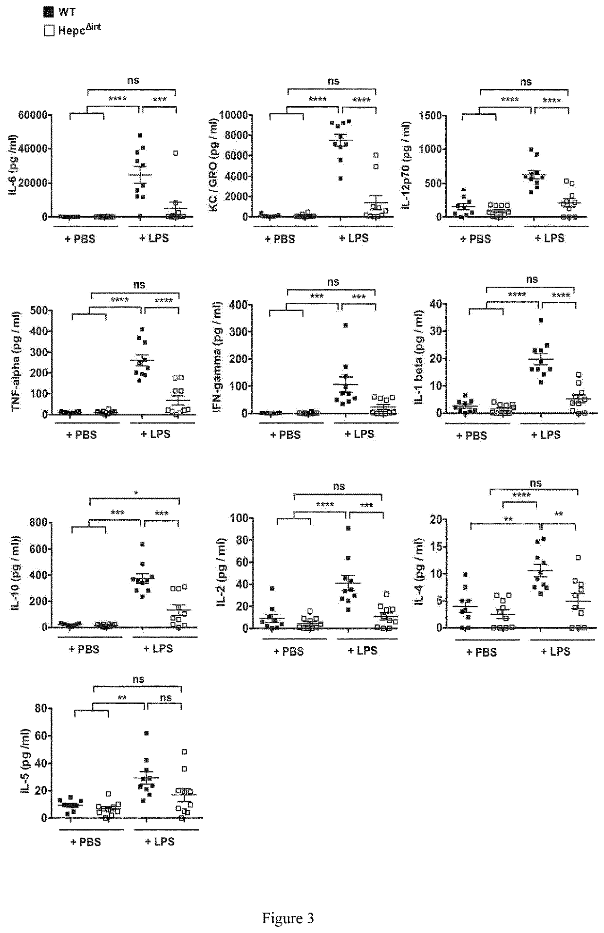 Hepcidin antagonists for use in the treatment of inflammation