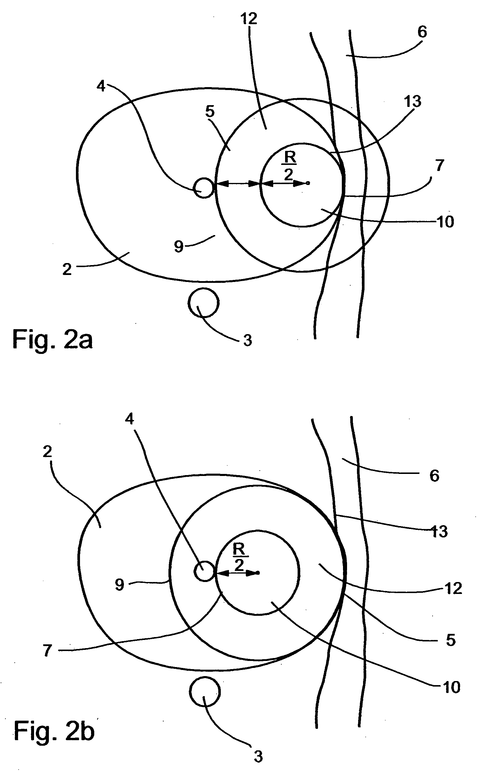 Method for delimiting cryoablation by controlled cooling