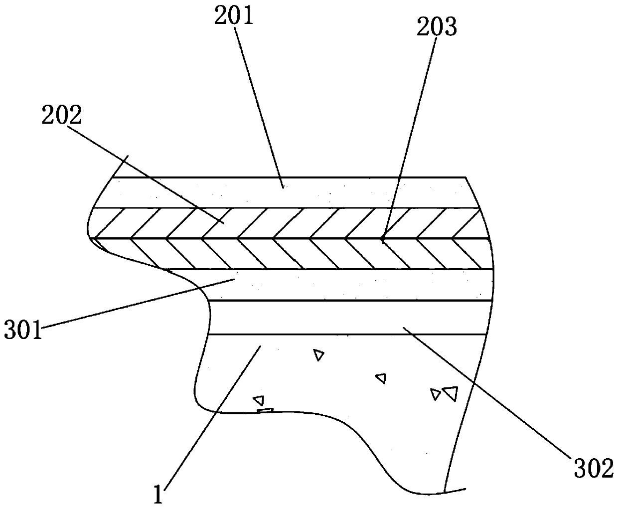 Composite cloth structure