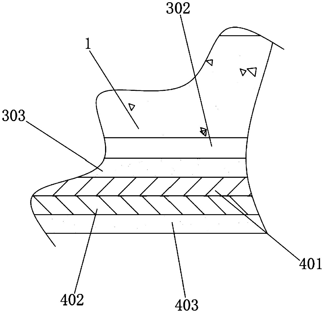 Composite cloth structure