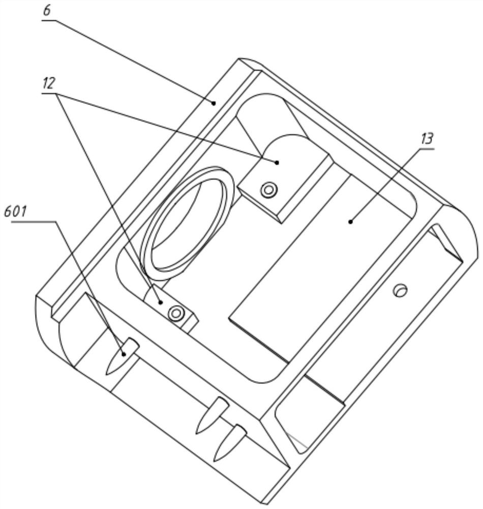 Four-degree-of-freedom endoscopic surgical instrument transmission and driving system