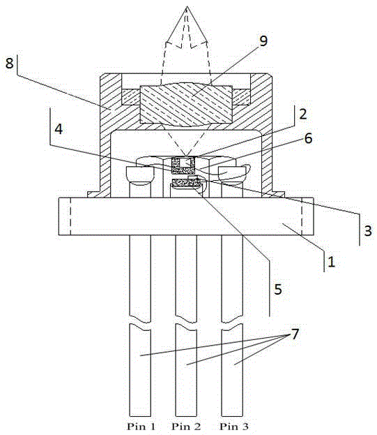 Transistor outline (TO)-CAN packaged semiconductor laser and fabrication method thereof
