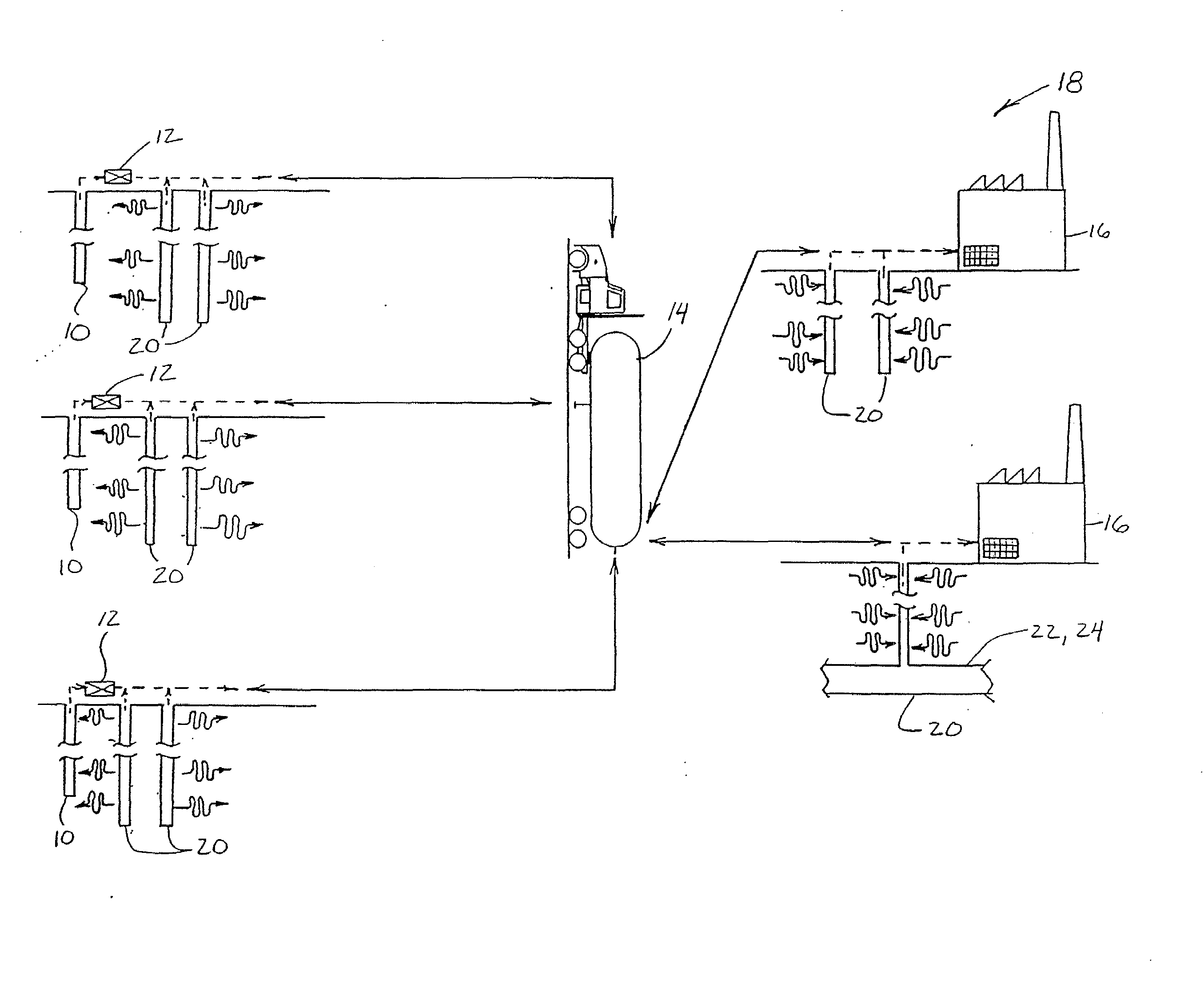 Method and Apparatus for Recovering and Transporting Methane Gas