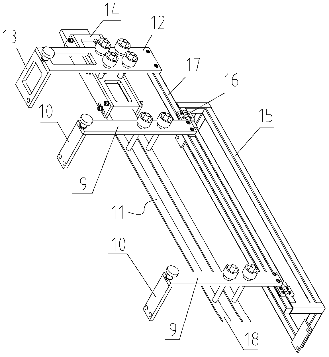 Automatic sorting transmission device