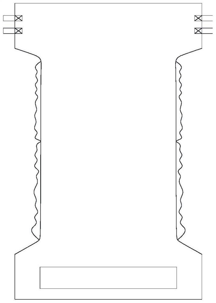 Finished trouser waist paste production device and finished trouser