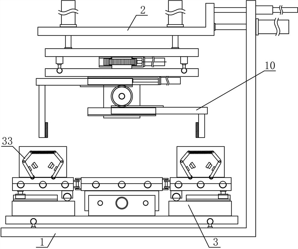 A clamping device for props and plates