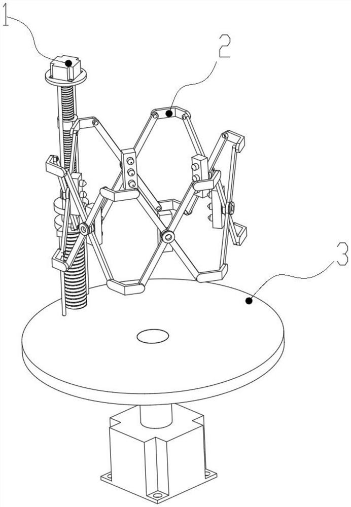 High-adaptability polyhedral plate paint spraying mechanism for constructional engineering decoration