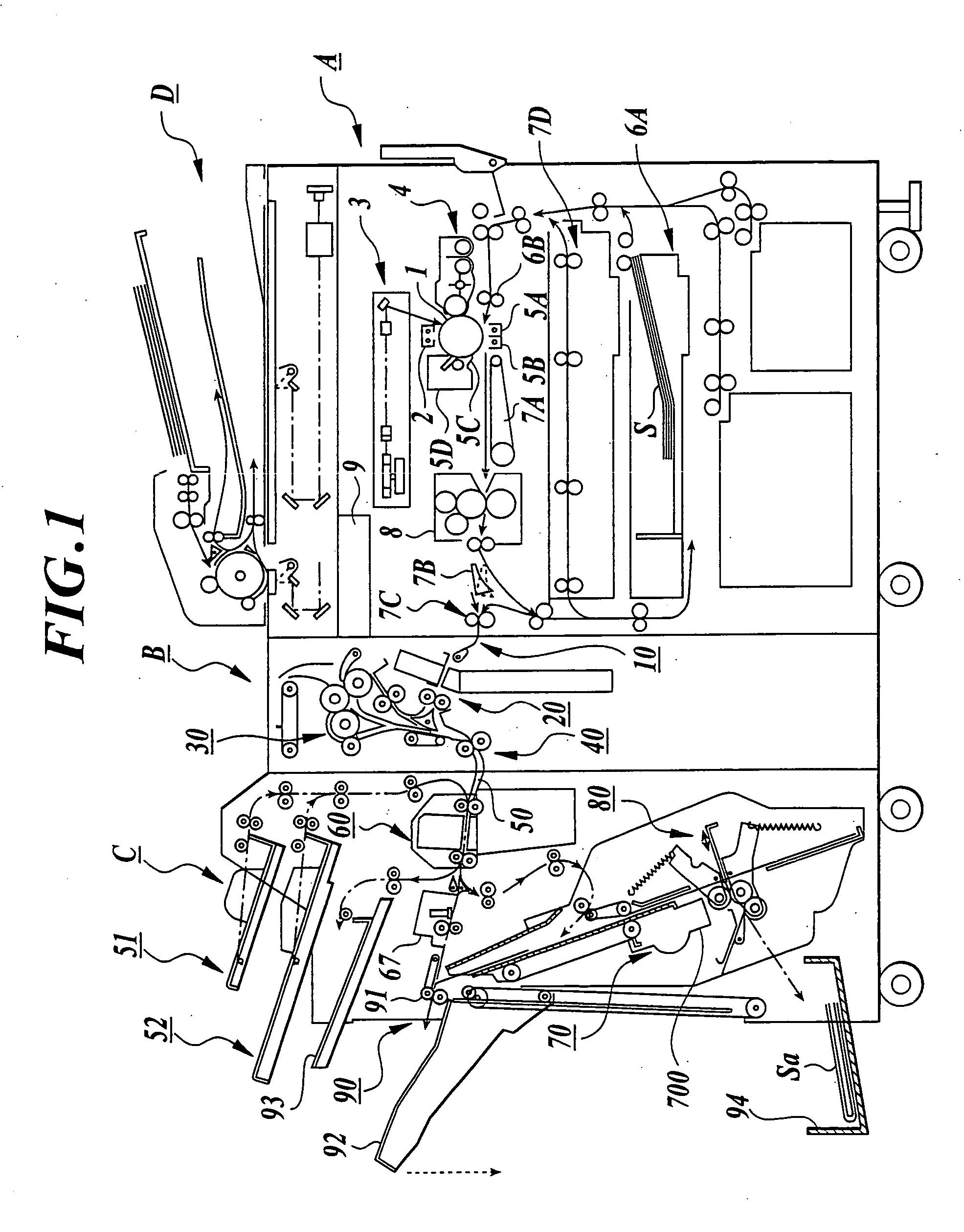 Sheet finisher, sheet processing apparatus, image forming system and methods for the same