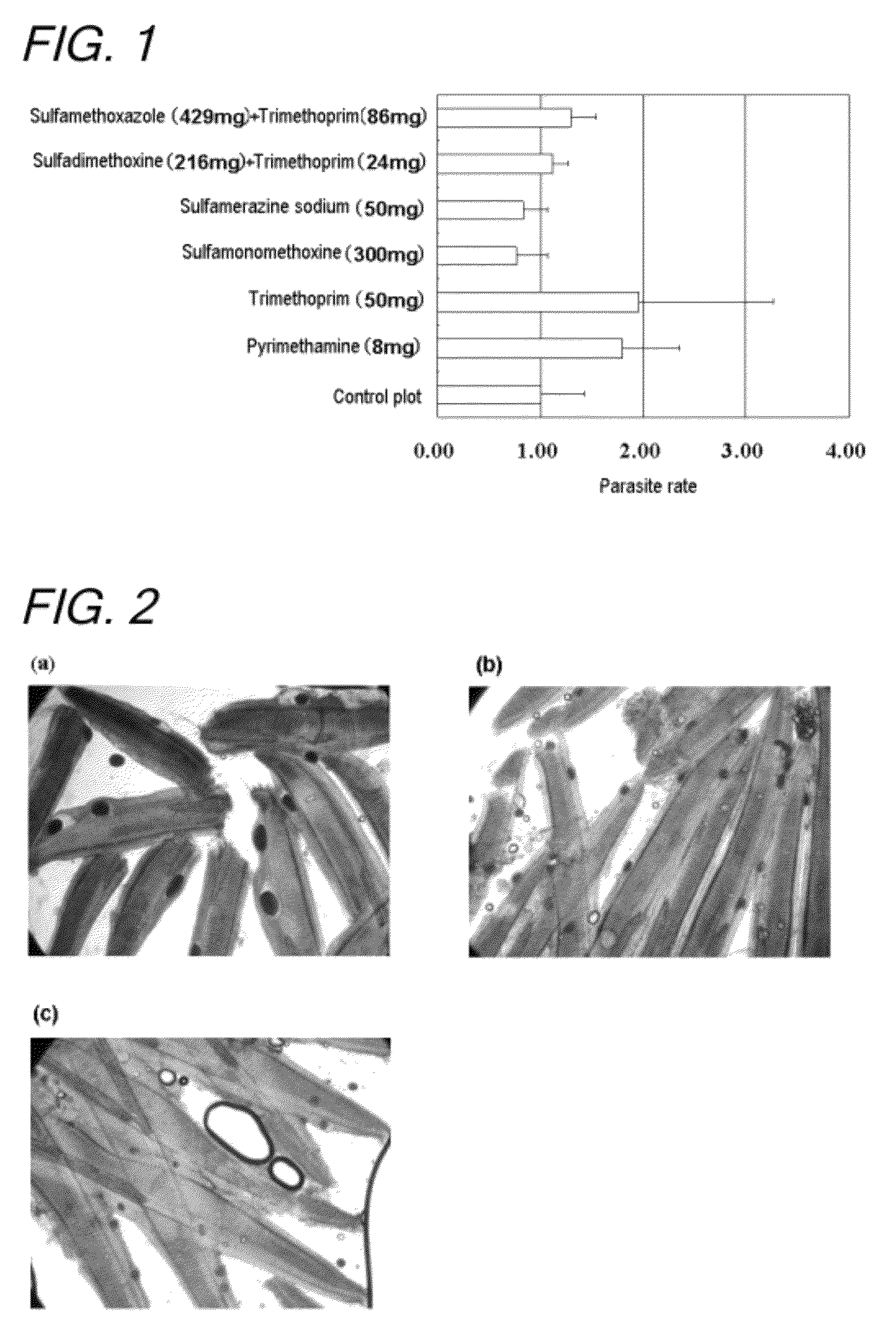 Antiparasitic agent for fish and method of controlling proliferation of fish parasites