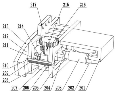 A vertical tire tire pressure detection device