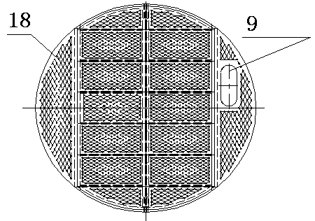 A quiet compound desulfurization tower