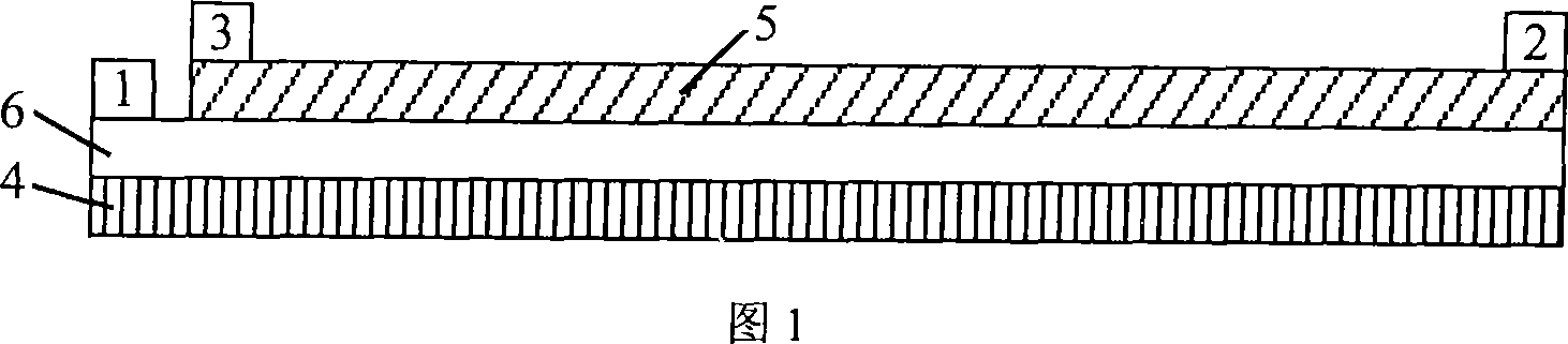 Variable resistance conductive polymer/polyelectrolyte solid composite or mixed film and its preparing method