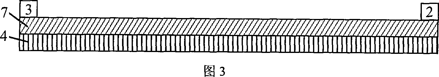 Variable resistance conductive polymer/polyelectrolyte solid composite or mixed film and its preparing method