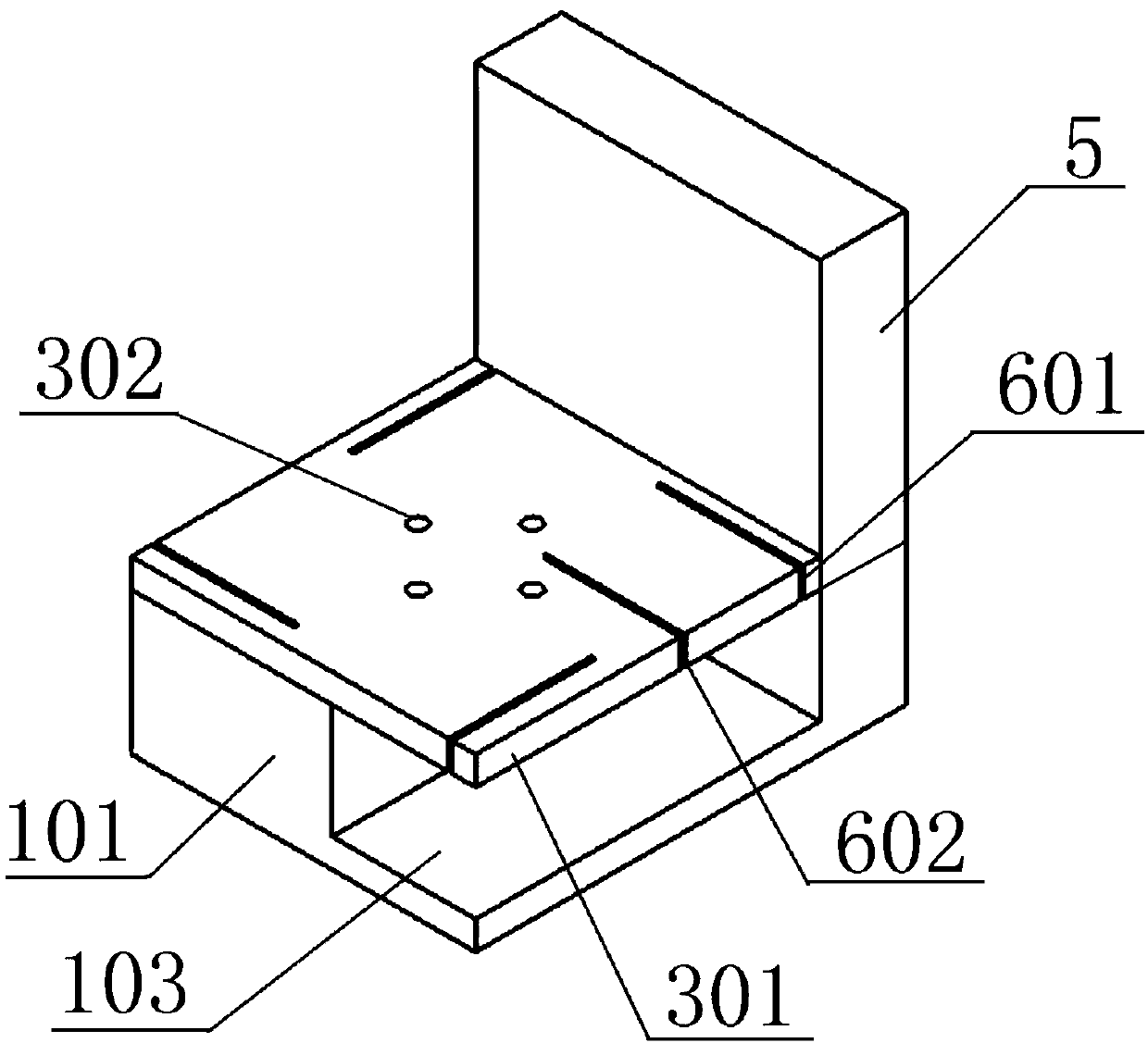 A device and method for making large-section and large-thickness brain tissue slices