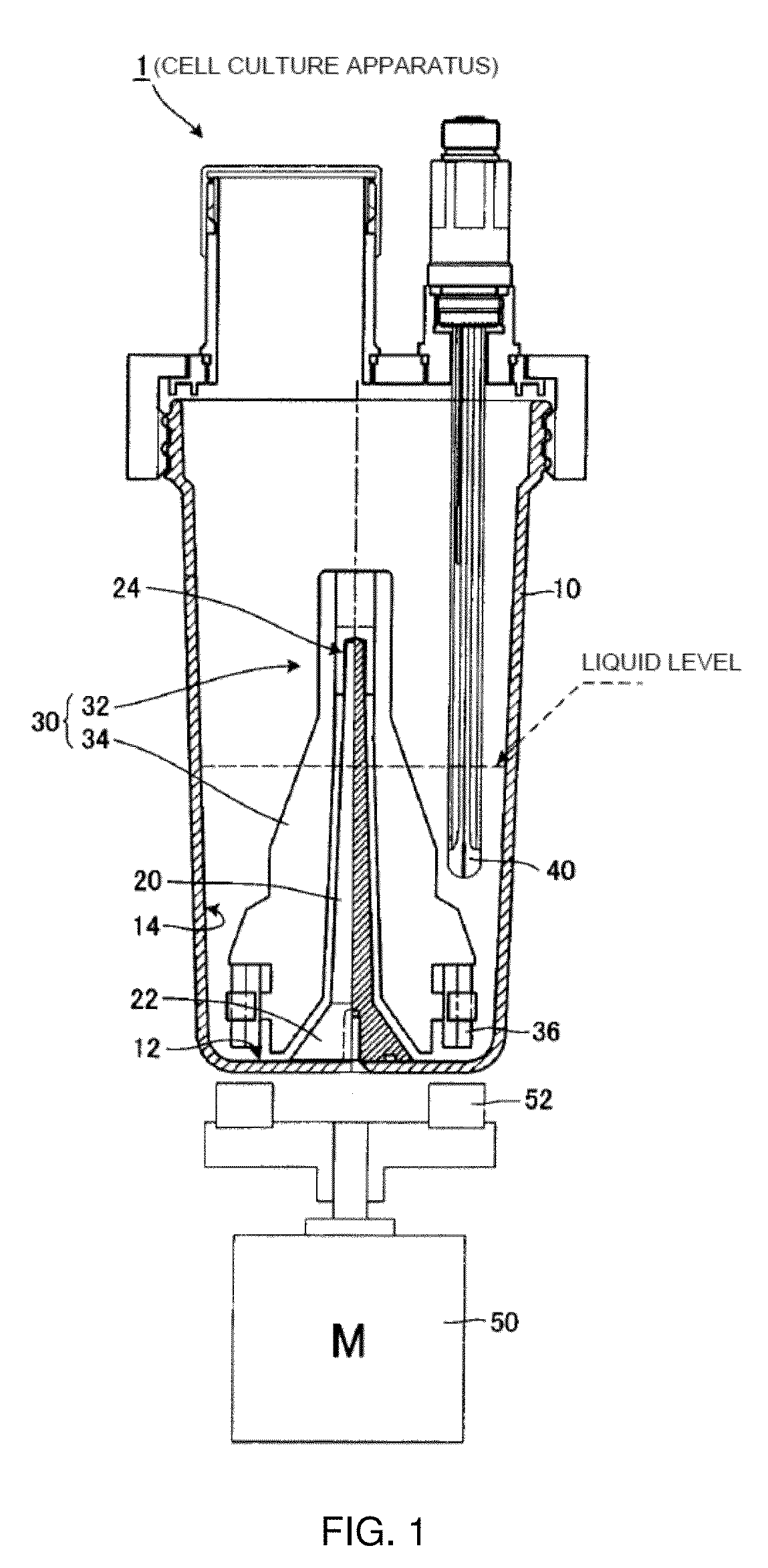 Cell culture apparatus and cell culture method using the same