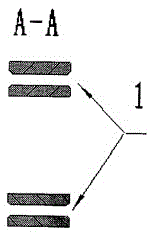 Method for machining lug-type notch in numerical control mode