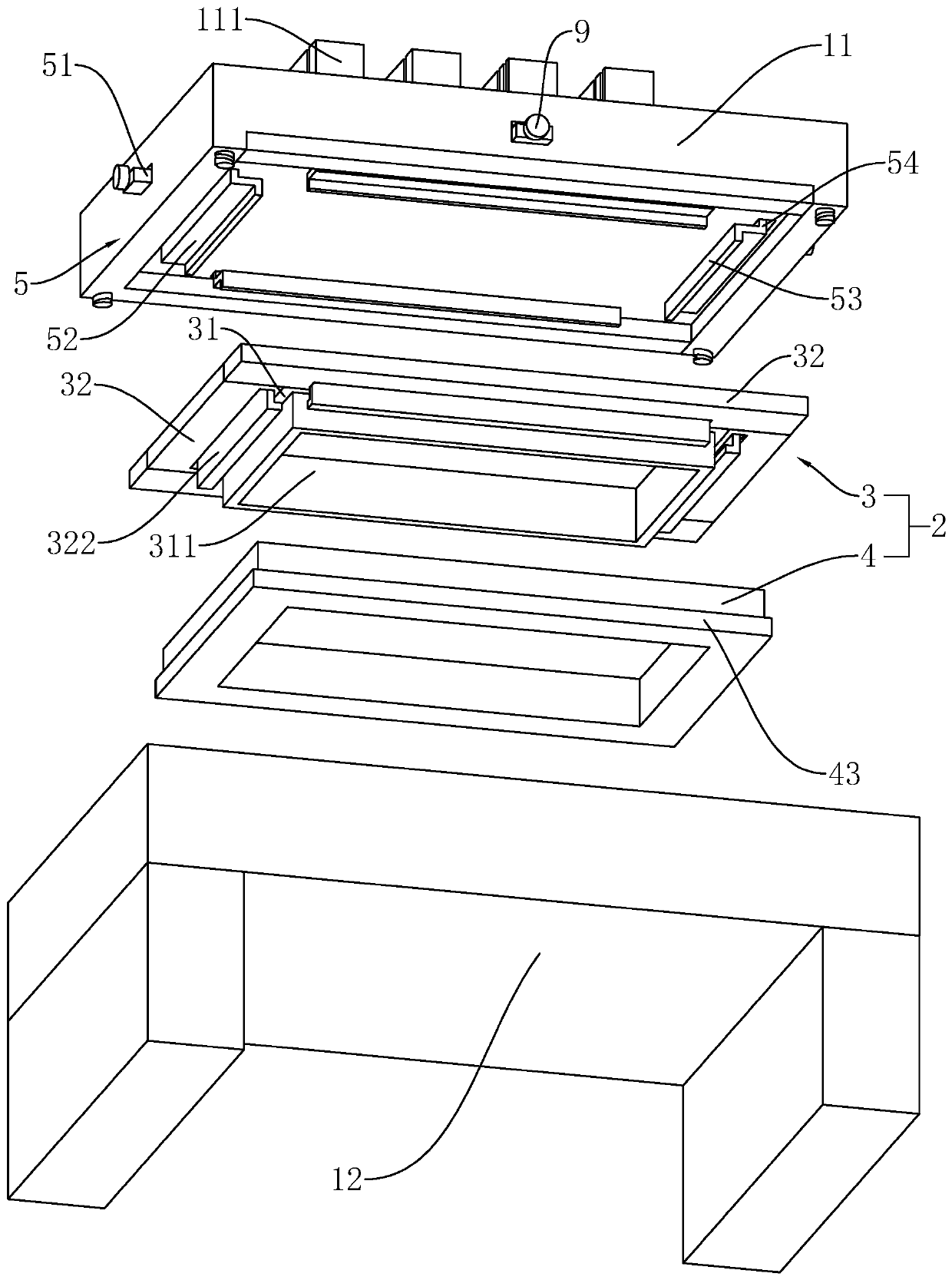 Oiling device for installing automobile switch