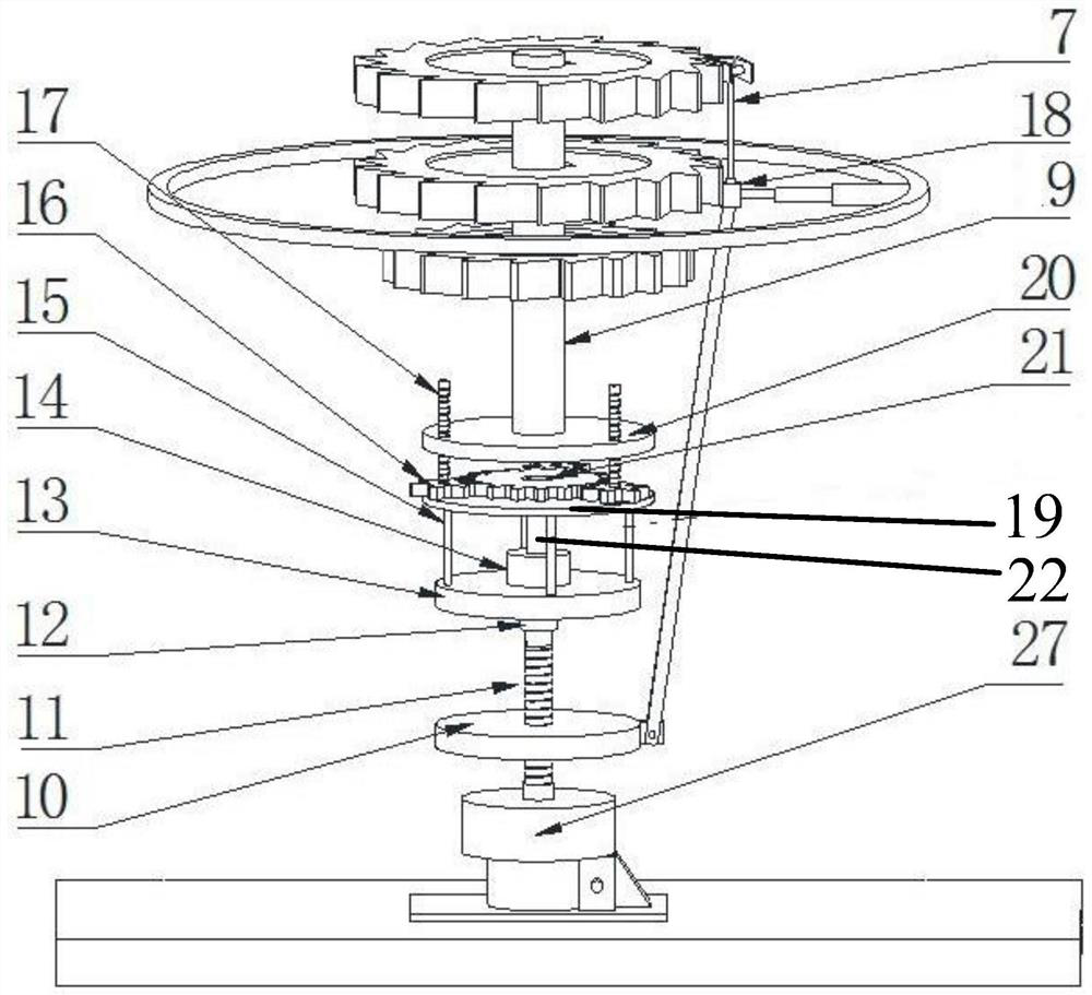 Variable-diameter induction heating device for ratchet and heating method thereof