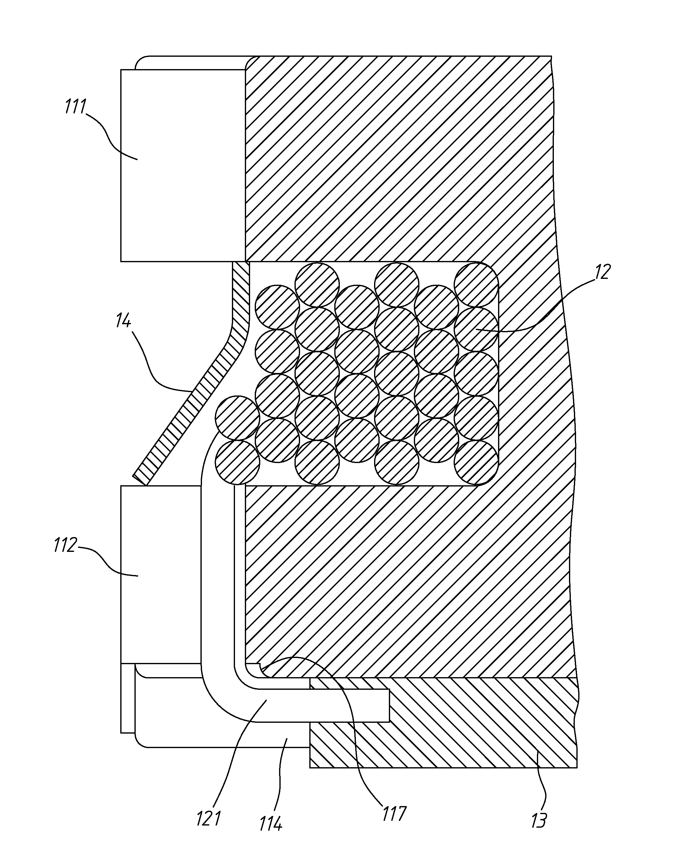 Low-profile large current inductor