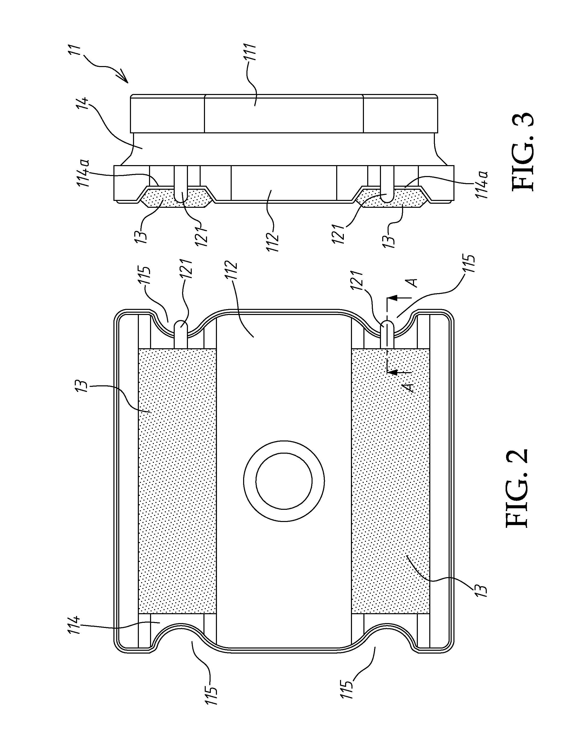 Low-profile large current inductor