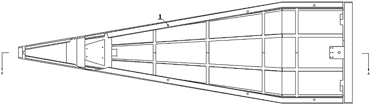 Machining method of large-sized large-tapered half-enclosure thin-walled cast steel housing