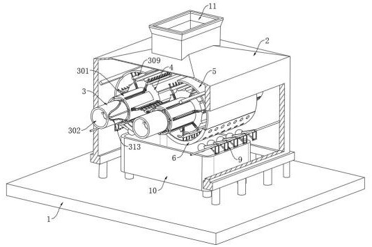 A kind of bamboo and wood crushing equipment made of biomass pellet raw material