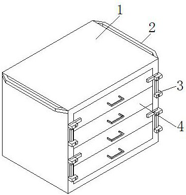 Tool box for automobile detection equipment