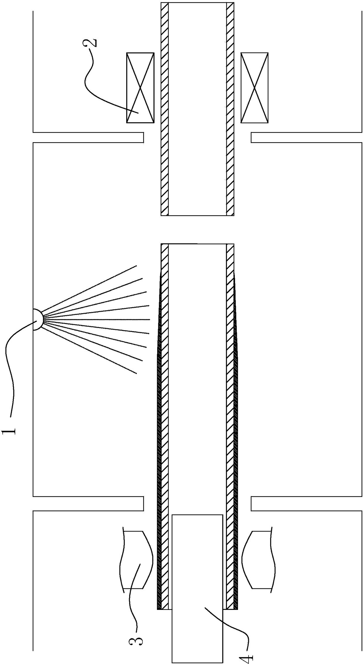 A repairing device capable of continuous production