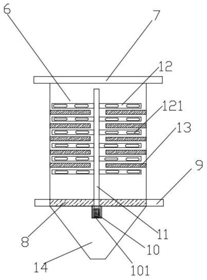 A high-efficiency urban waste extraction device