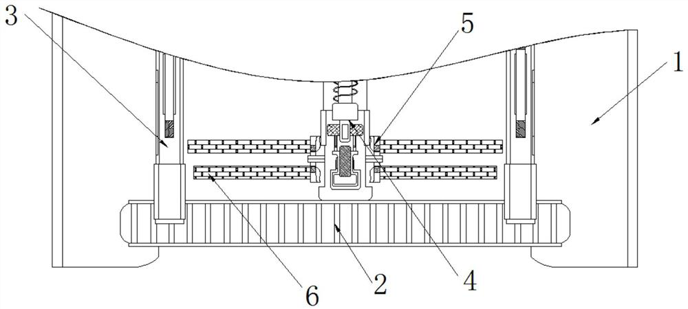 Winding equipment capable of automatically adjusting fabric winding force for garment production