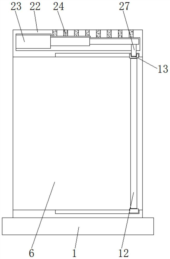 An electrical cabinet with double front and rear doors for easy maintenance and high stability