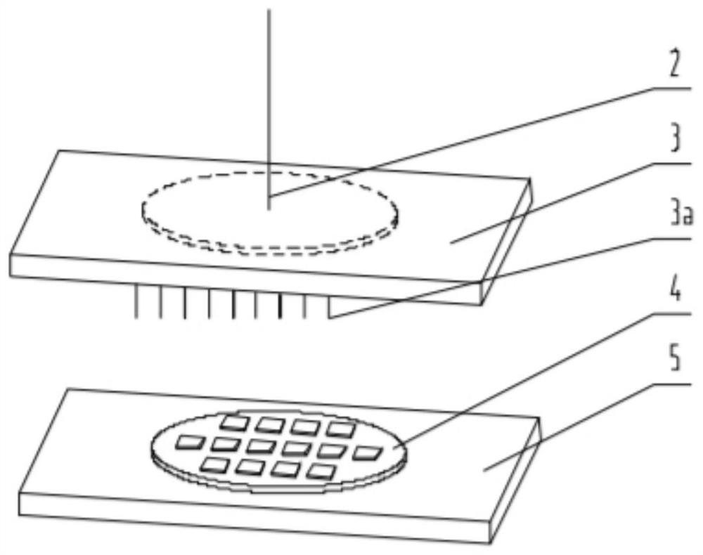 A wafer-level test device for temperature sensor liquid environment