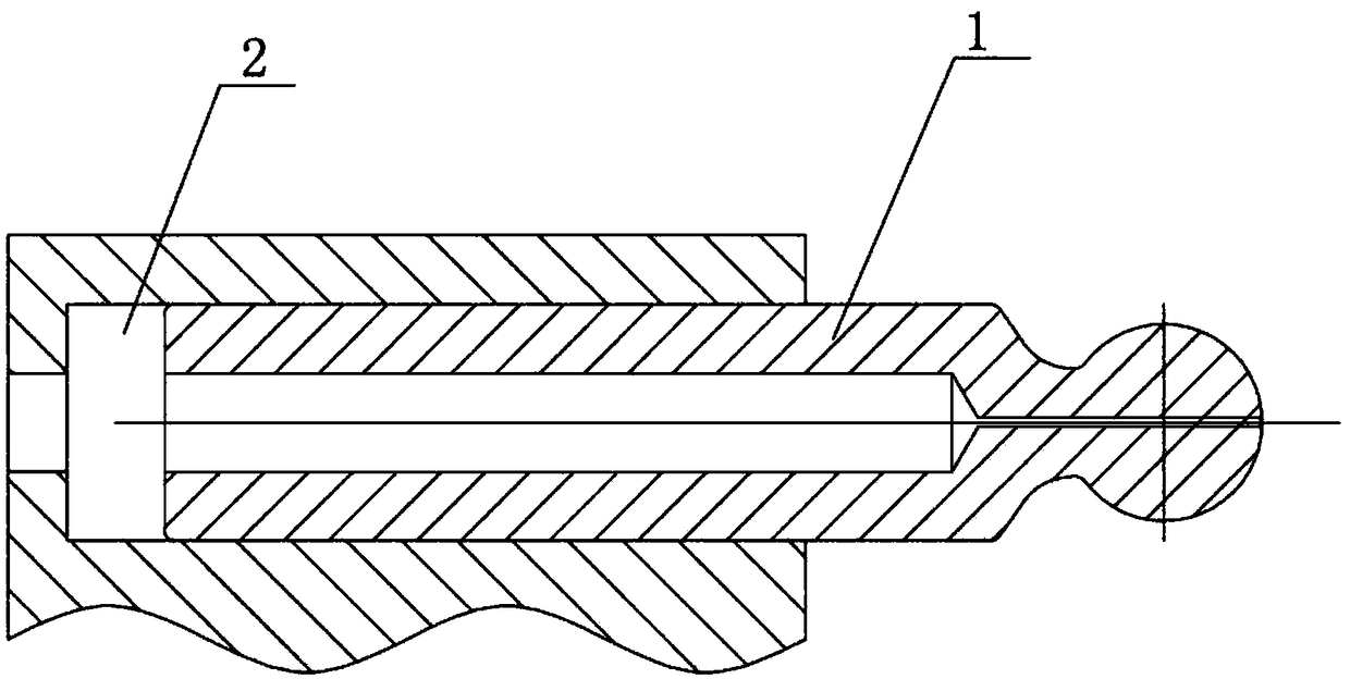 A plunger pair structure for ultra-high pressure axial swash plate plunger pump