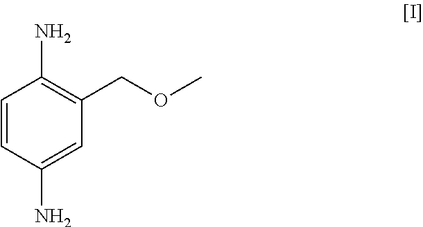 Telescoping synthesis of 2-methoxymethyl-p-phenylenediamine