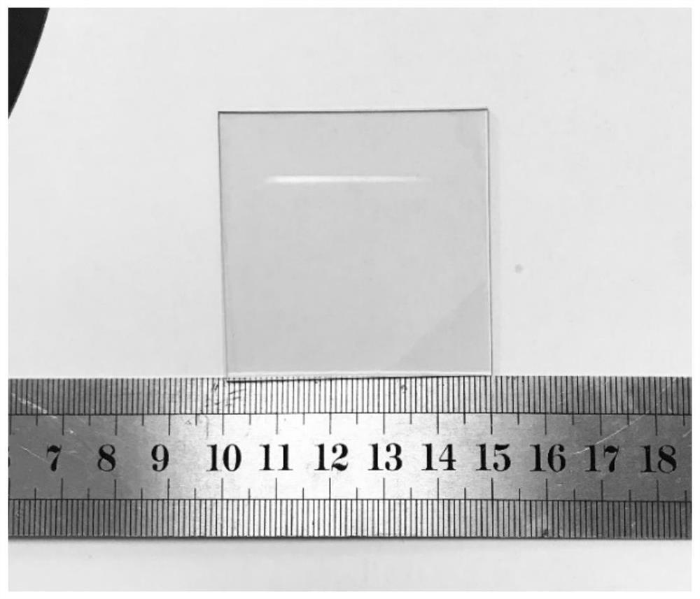 A kind of electrochromic glass based on molybdenum trioxide film, its preparation method and application