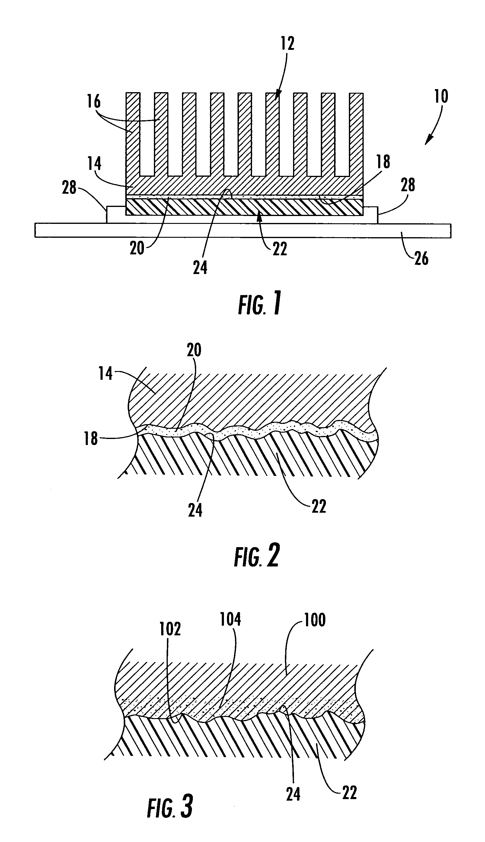 Elastomeric heat sink with a pressure sensitive adhesive backing