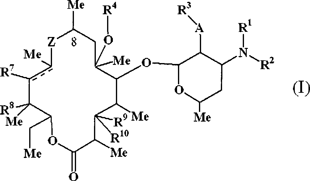 Macrolide derivatives