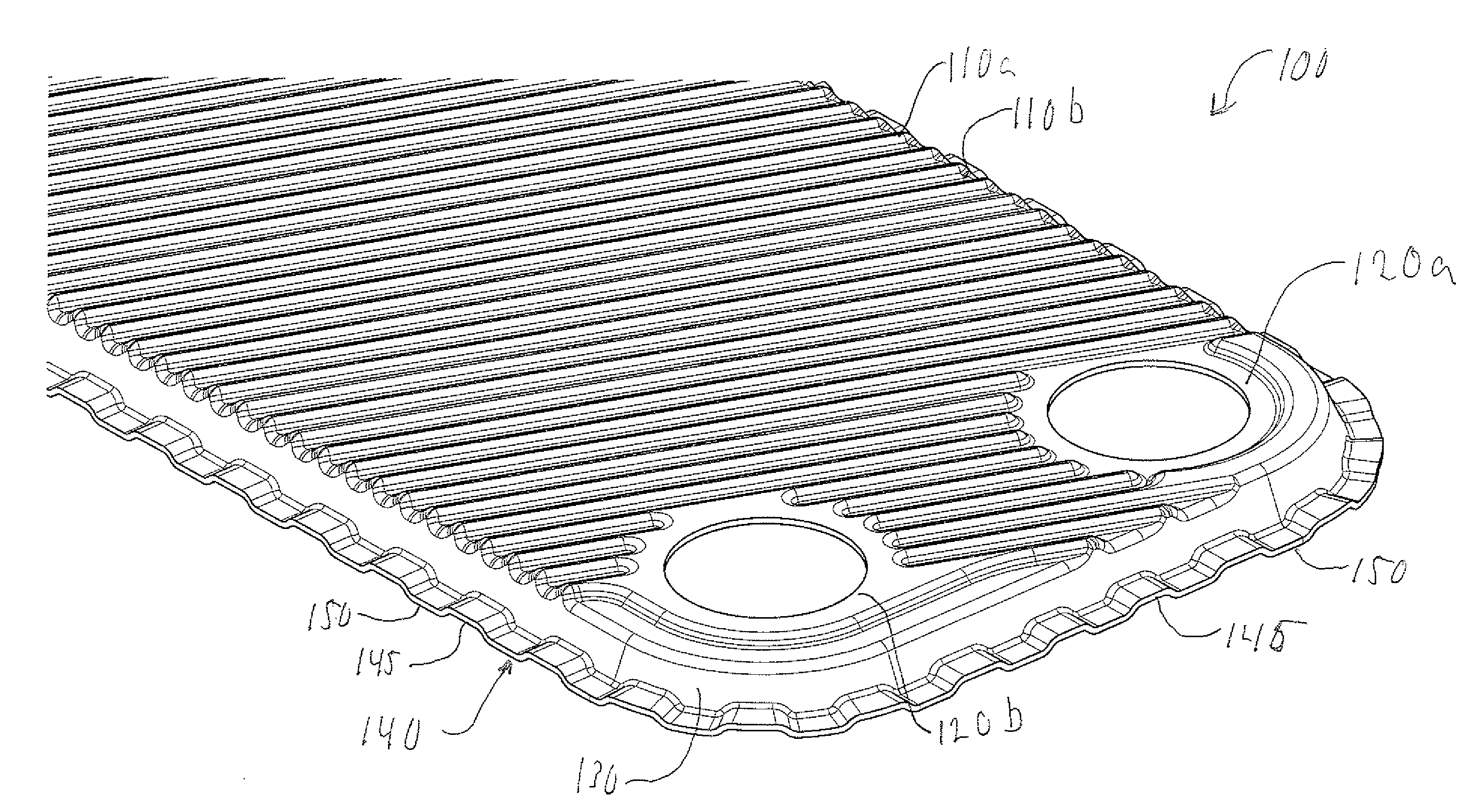 Reinforced heat exchanger