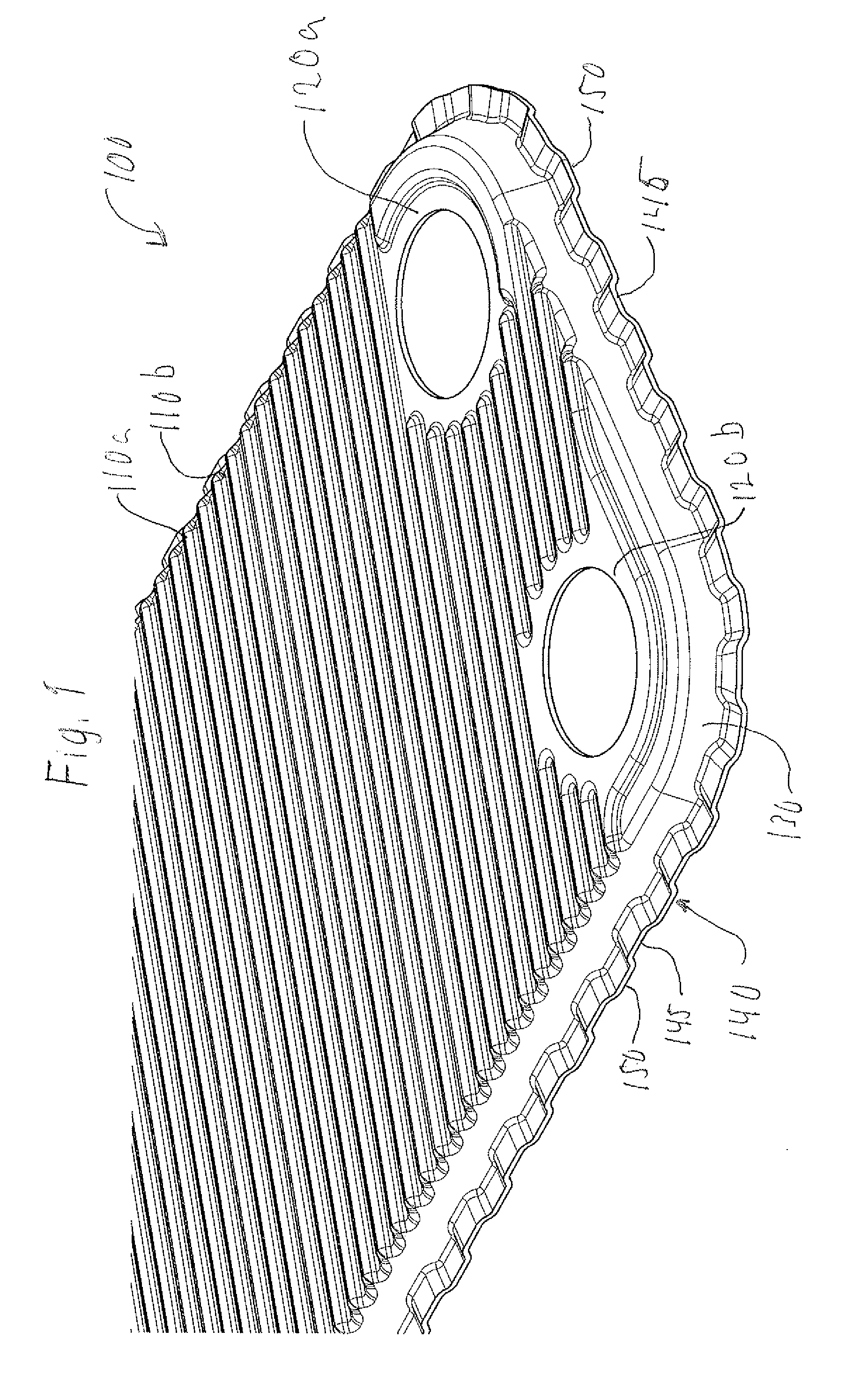 Reinforced heat exchanger