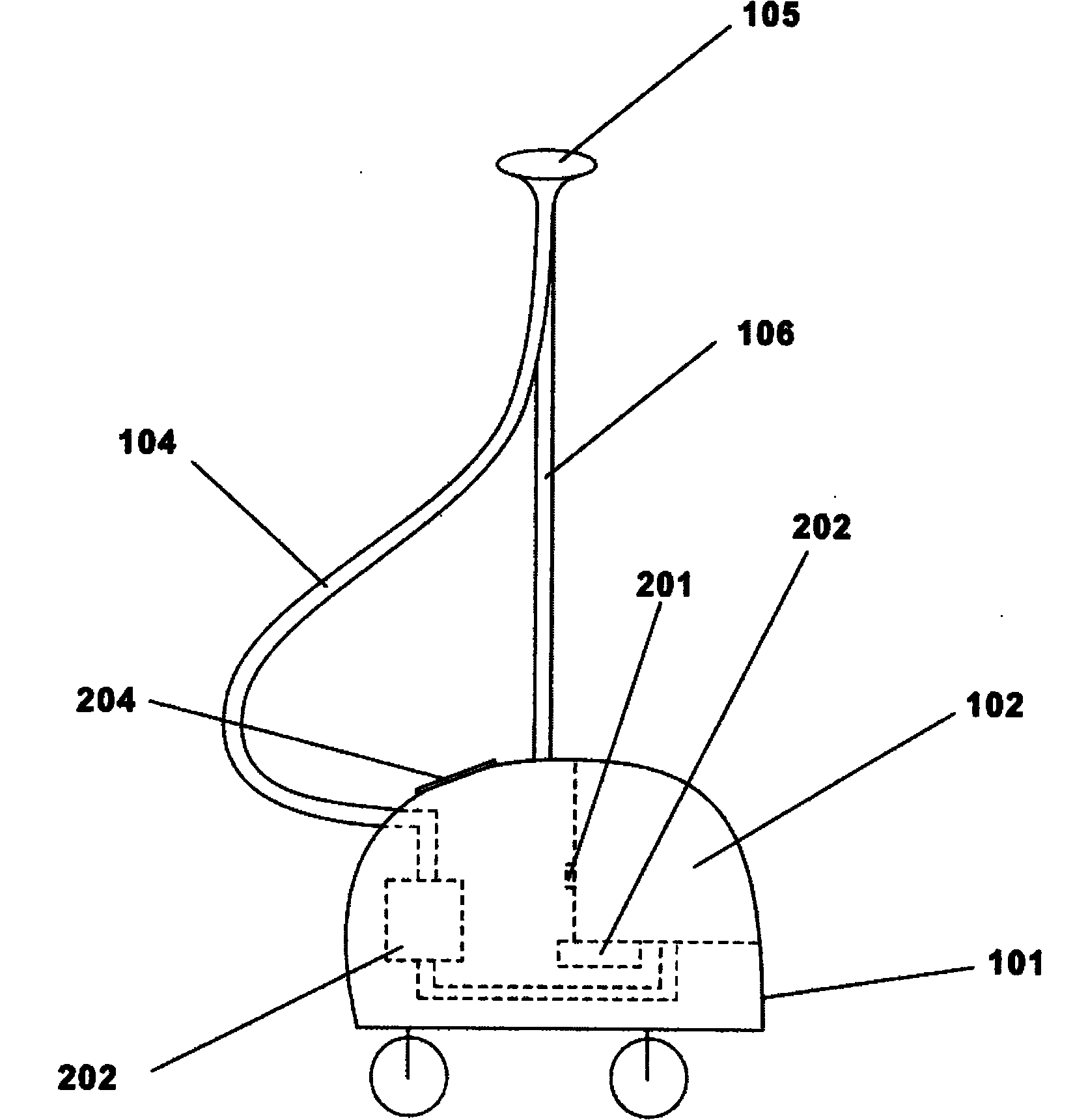 Steam hanging iron and water deficiency automatic protection method thereof