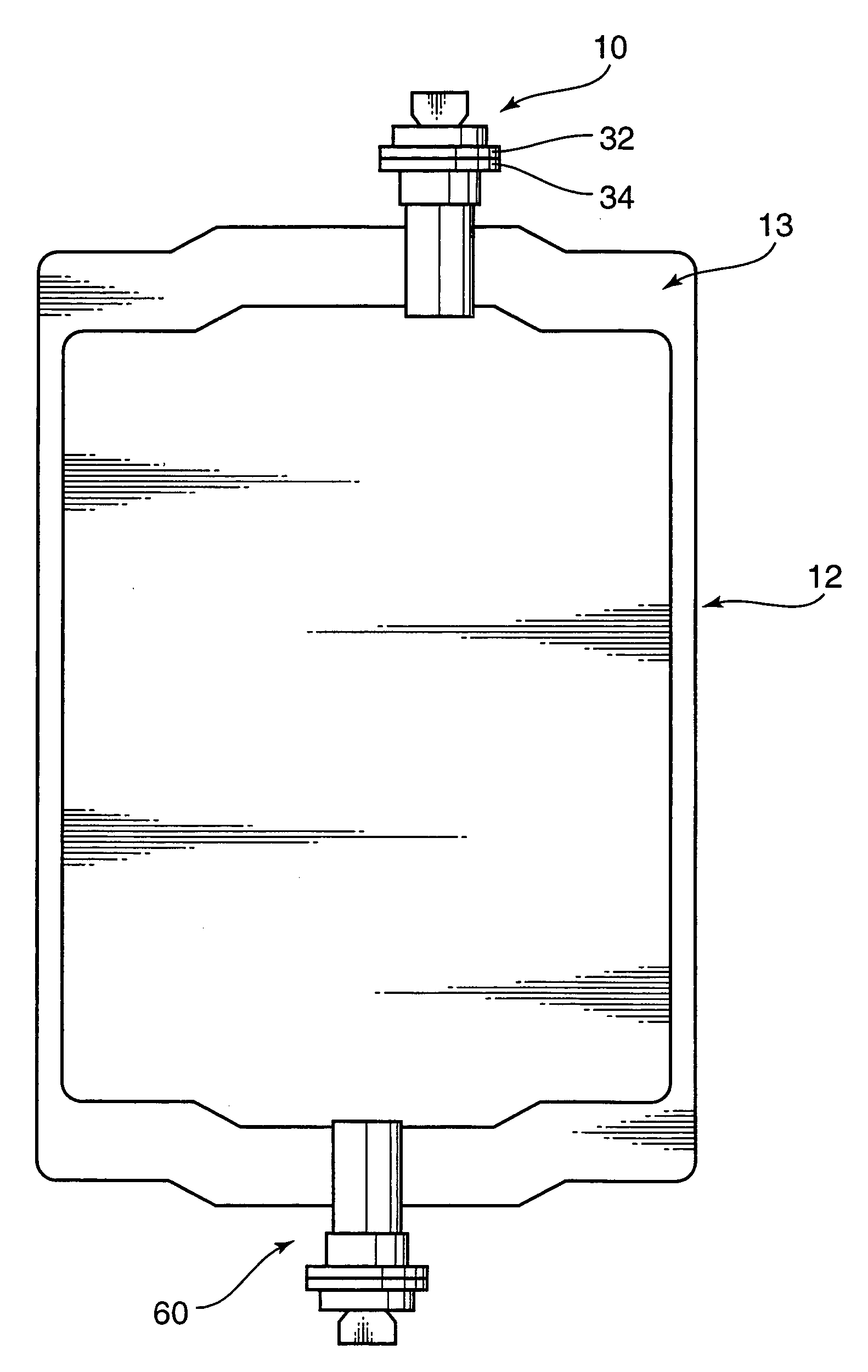 Liquid-medicine injection port device, and liquid-medicine container provided with the same
