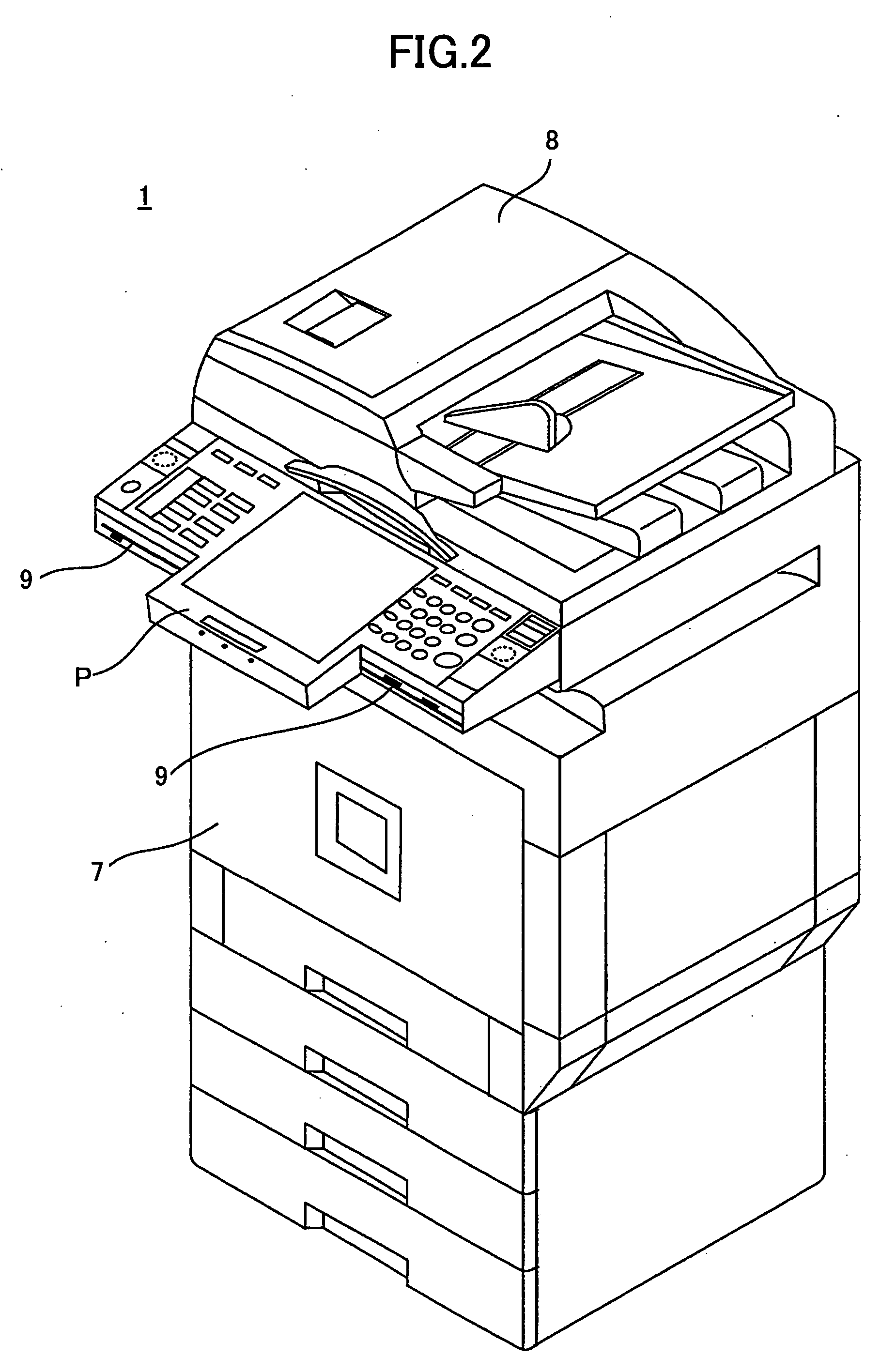 Pin point searching map document input and output device and pin point searching map document input and output method of the device