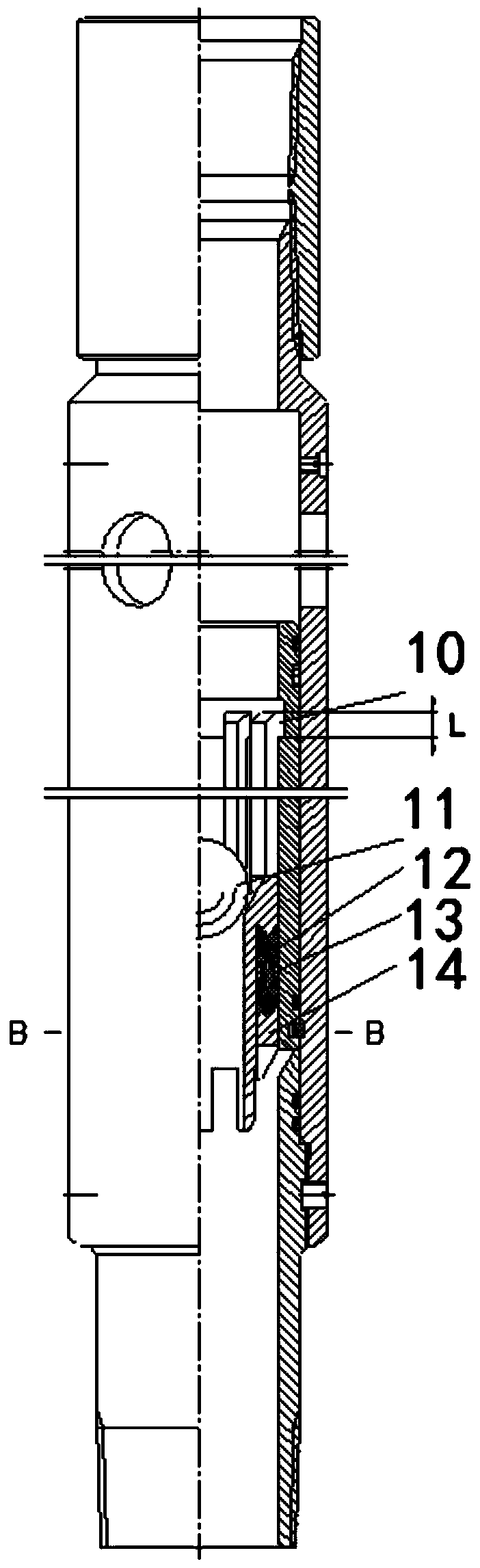 An infinite sliding sleeve and its process method