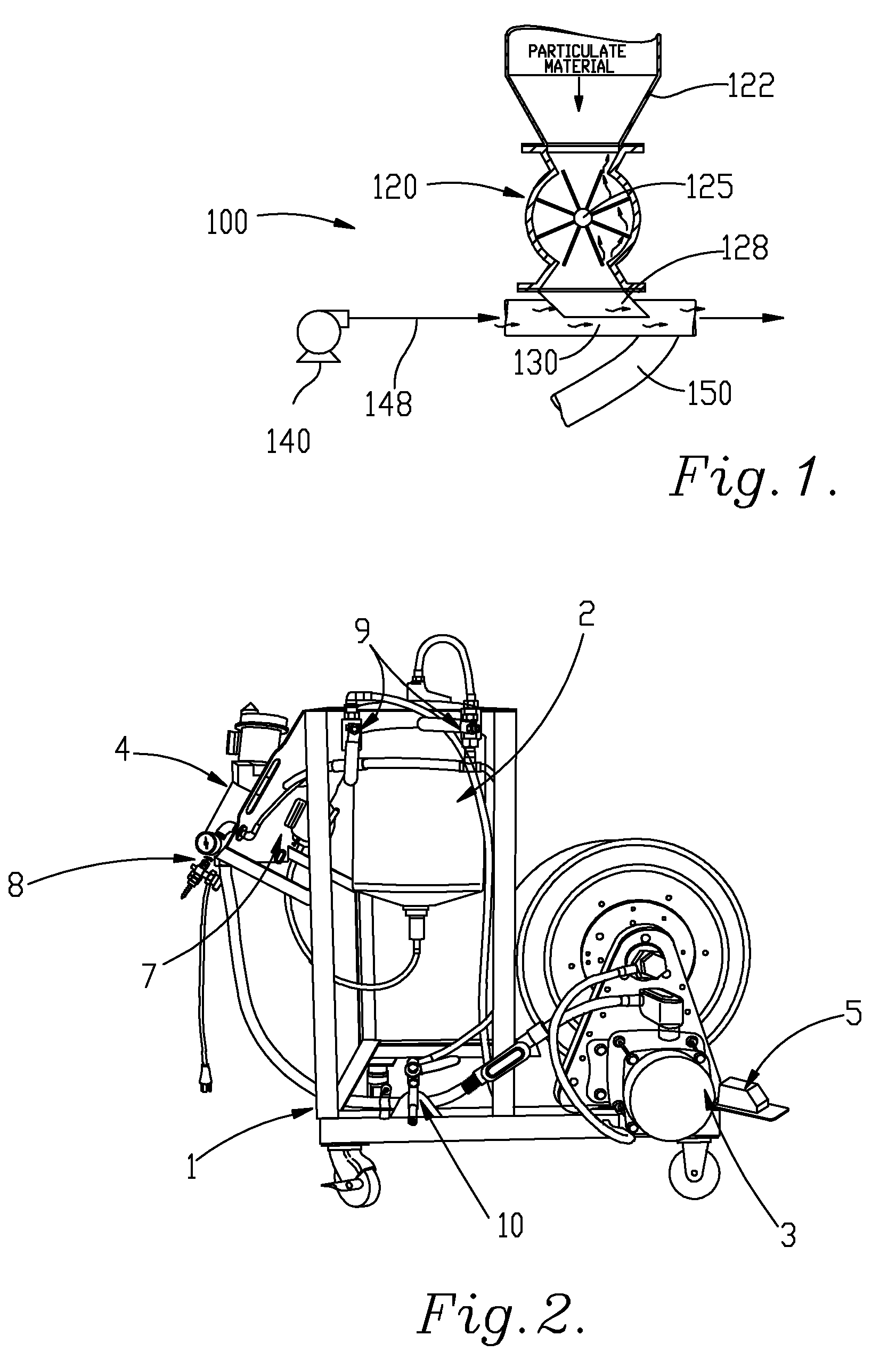 System and method for sanitizing pneumatic conveying piping