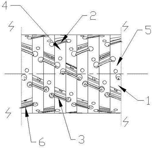 Planing cutter with leftward spiral cutting edge and rightward spiral cutting edge being located on same circumference