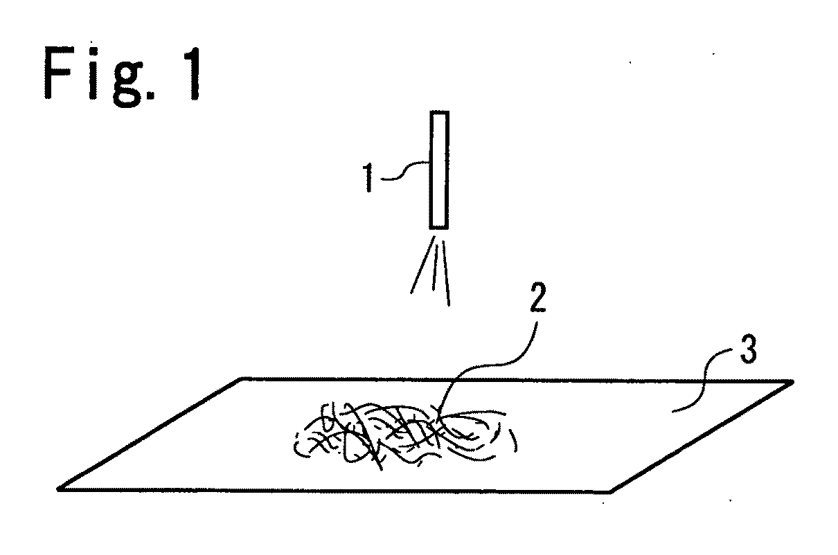 Polymer fiber material, method of producing the same, and filter for filtering fluid