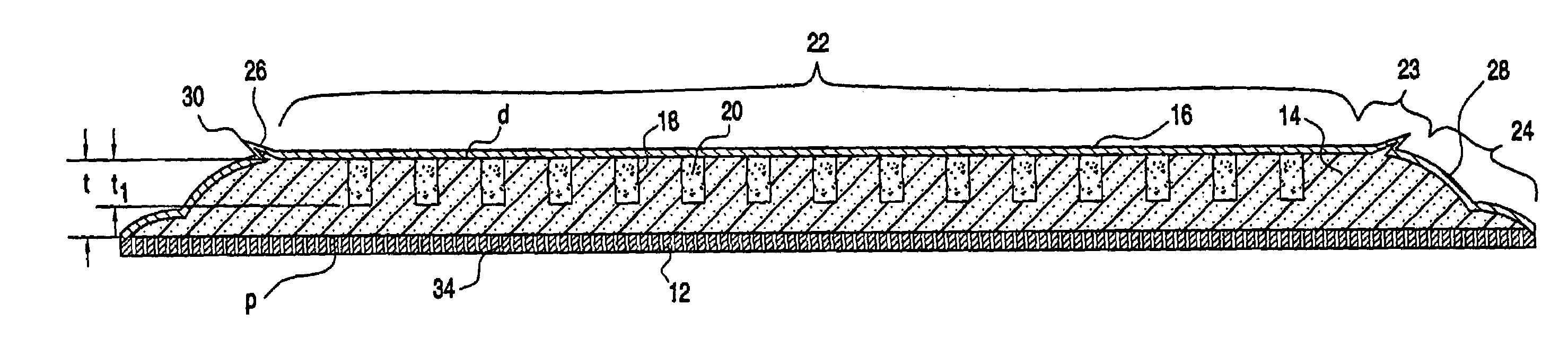 Method for producing a wound dressing